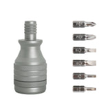 Prime Line 6-in-1 Recycled Aluminum Screwdriver Tool (Q683632)