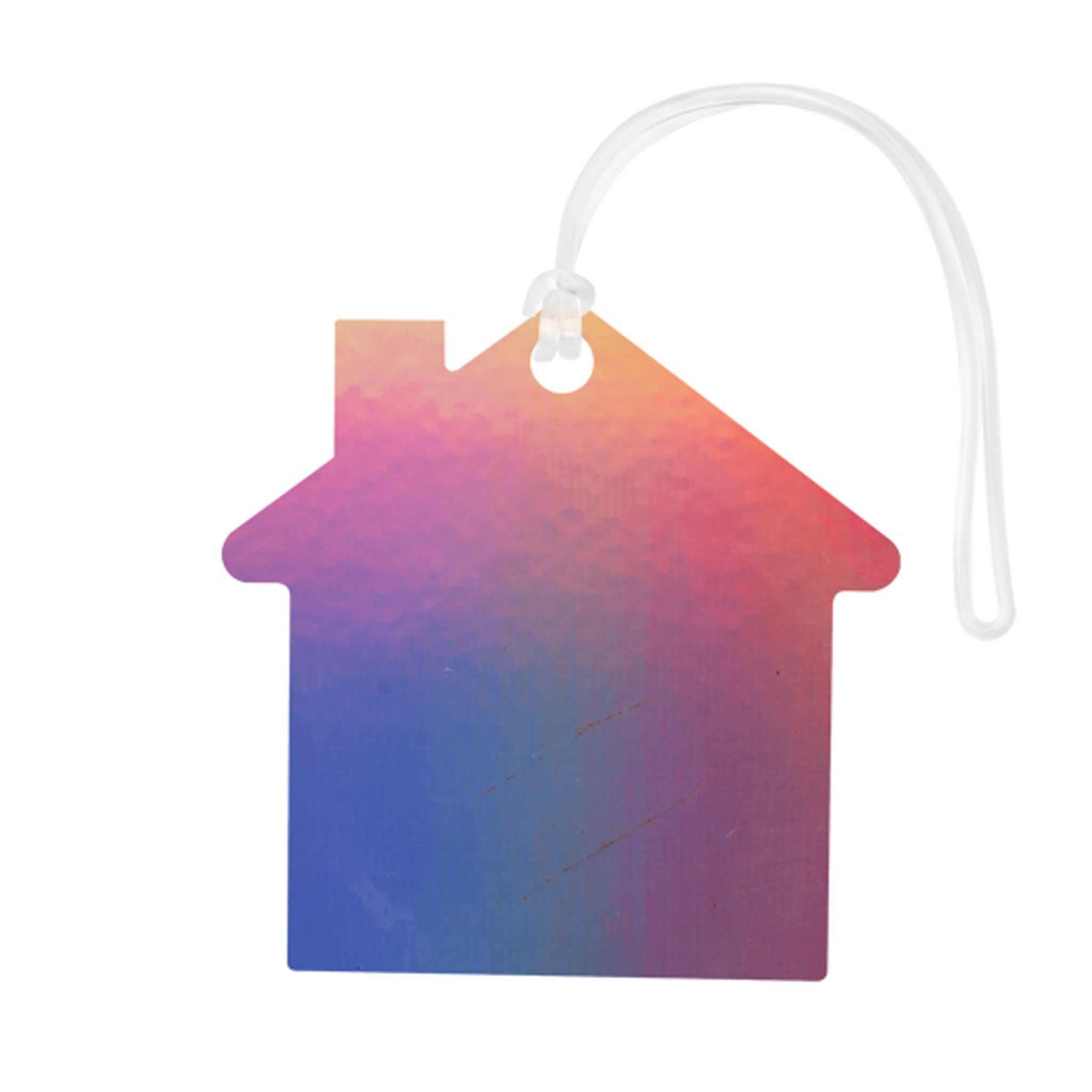 Acrylic Bag Tag - Custom Shapes 6 Inch (Q684122)