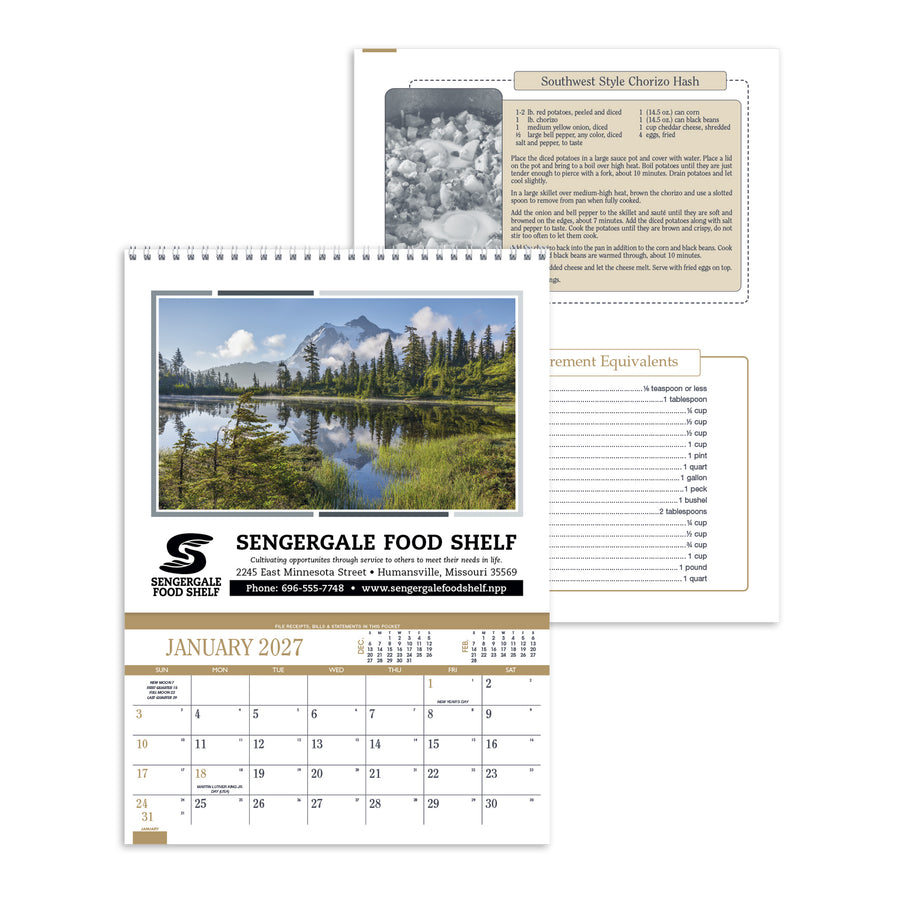 Recipe Pocket Calendar (Q684722)