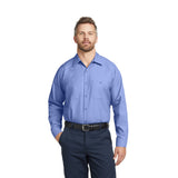 Red Kap® Long Sleeve Industrial Work Shirt  Imprinted with Logo (Q685332)