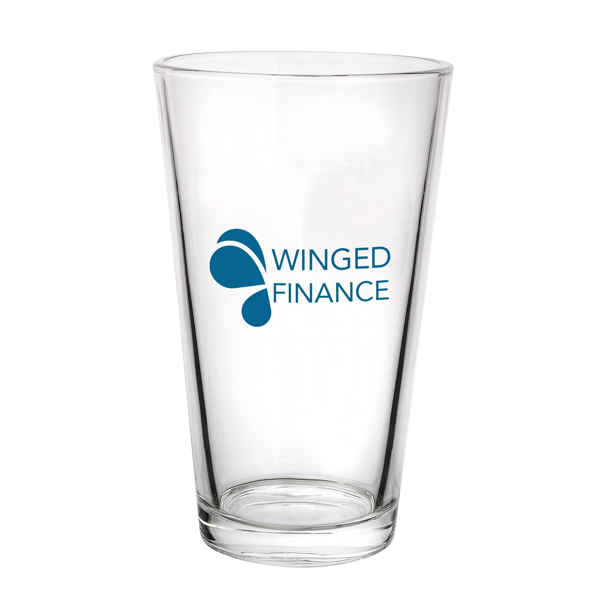 14 Oz. Soccer Glass (Q685532)