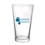 14 Oz. Soccer Glass (Q685532)