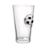 14 Oz. Soccer Glass (Q685532)