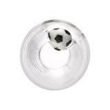 14 Oz. Soccer Glass (Q685532)