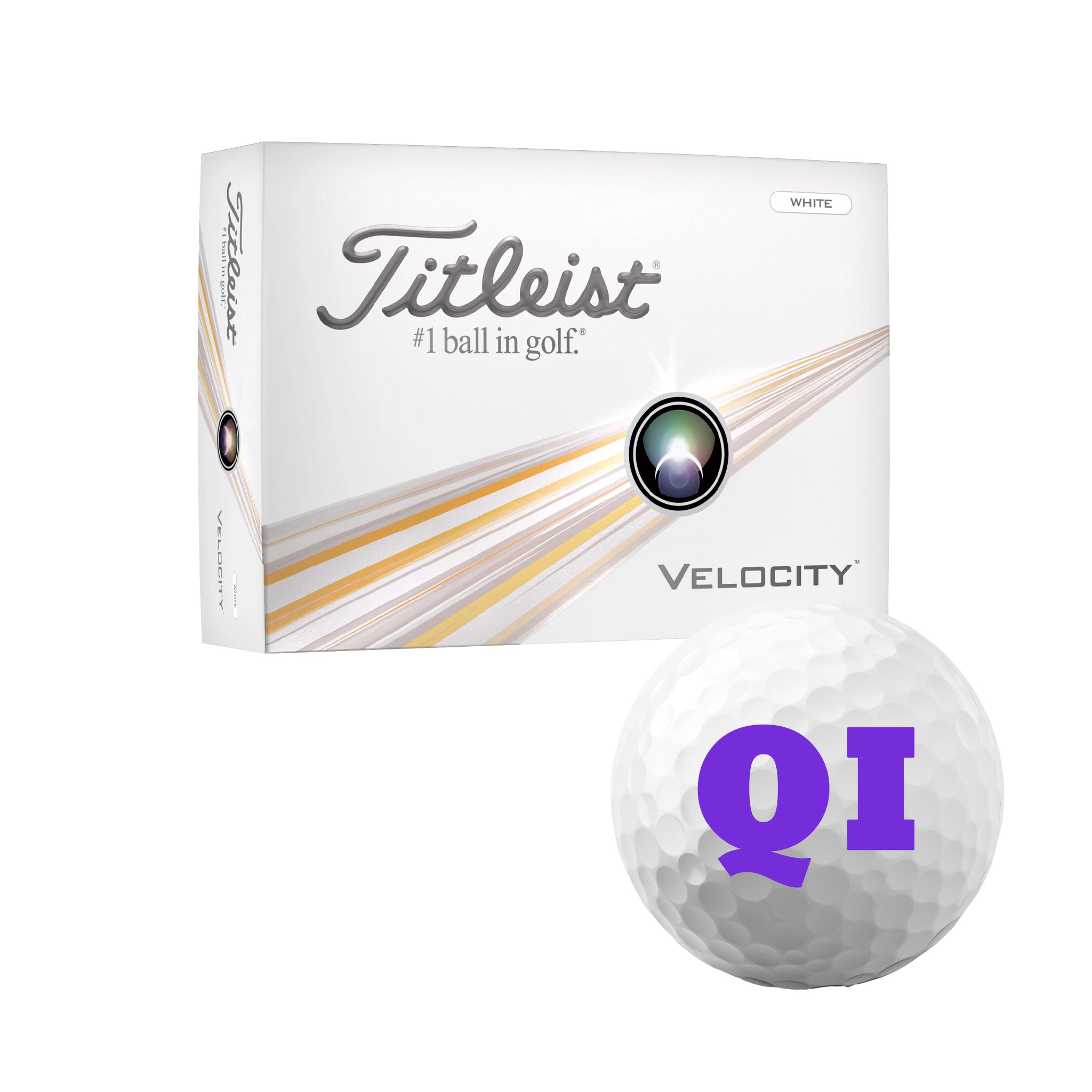 Titleist® Velocity Golf Ball Std Serv (Q686311)