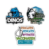 Customcut™ 25.1 To 36 sq. Inch Vinyl Stickers In Singles (Q687022)