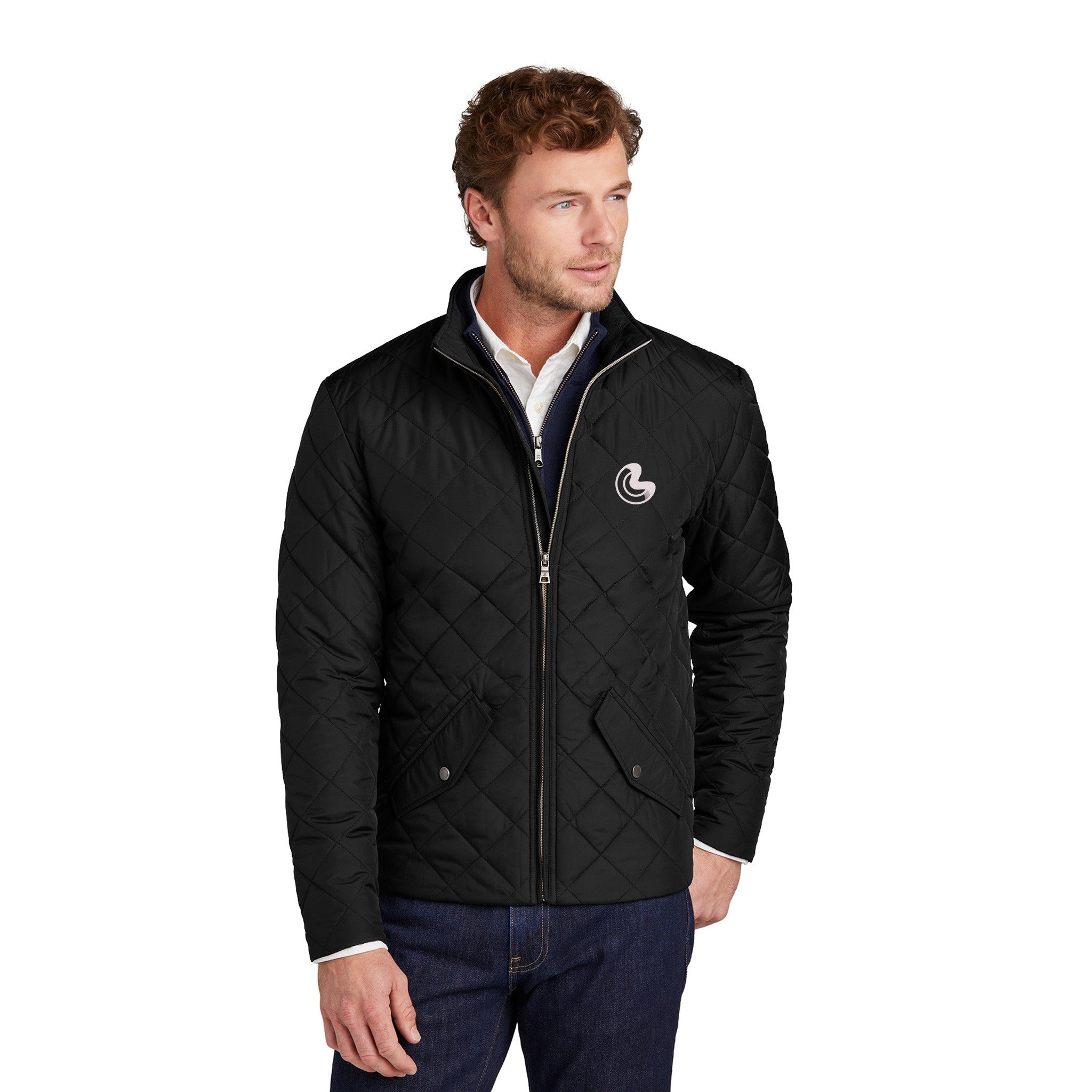 Brooks Brothers® Quilted Jacket  Imprinted with Logo (Q688722)