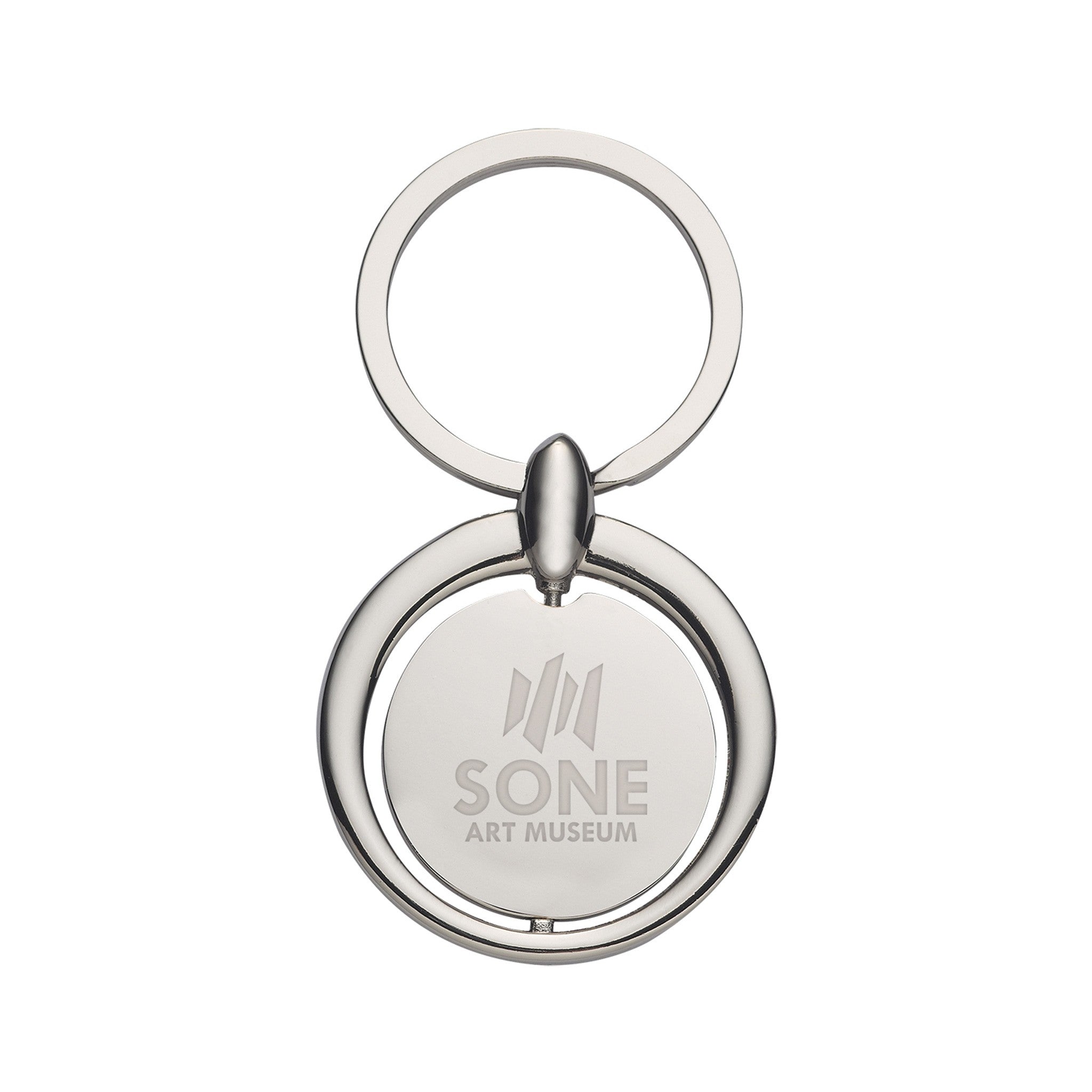 Circular Metal Key Tags (Q688911)