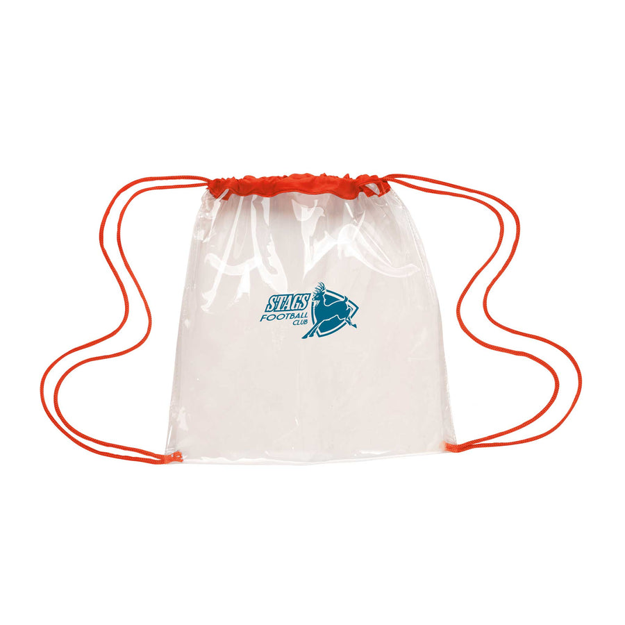 Clear Game Drawstring Backpack (Q689922)