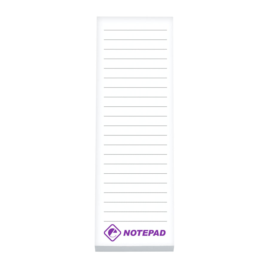 Souvenir® 3" x 9" Scratch Pad With Magnet 25 Sheet (Q690122)