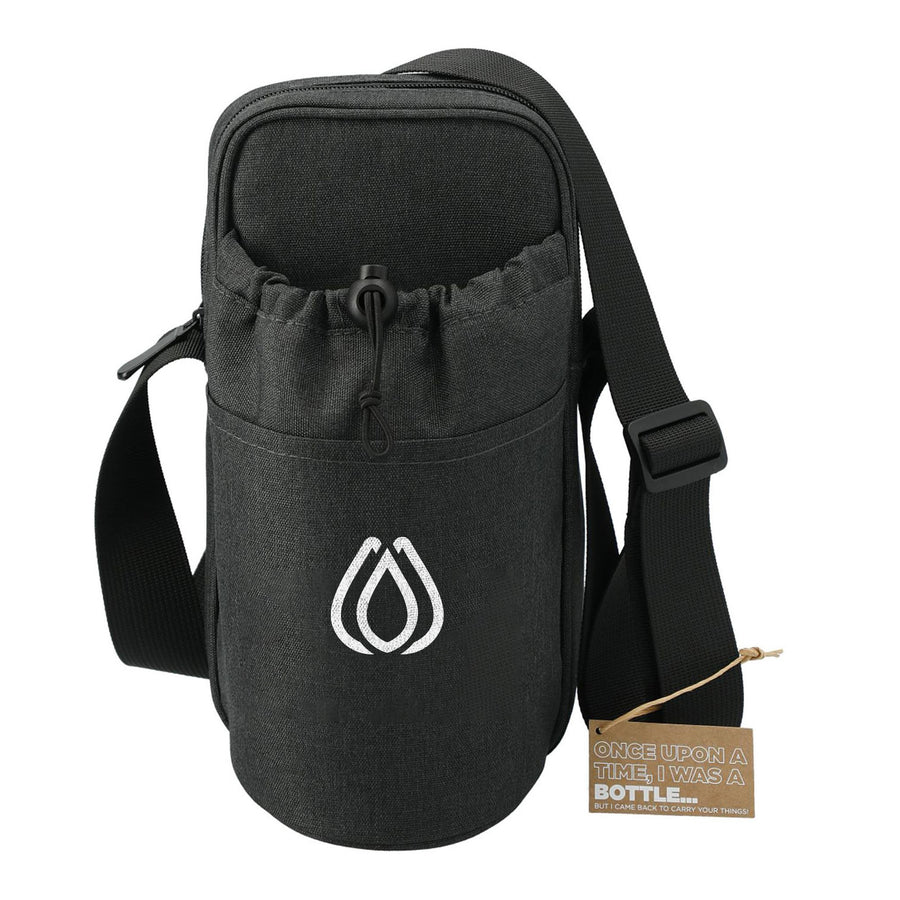 Traver RPET Adjustable Bottle Sling Cooler W/ Pouch (Q691422)
