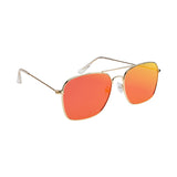 Aviator Sunglasses With Mirrored Lenses (Q691632)