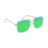 Aviator Sunglasses With Mirrored Lenses (Q691632)