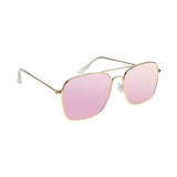 Aviator Sunglasses With Mirrored Lenses (Q691632)