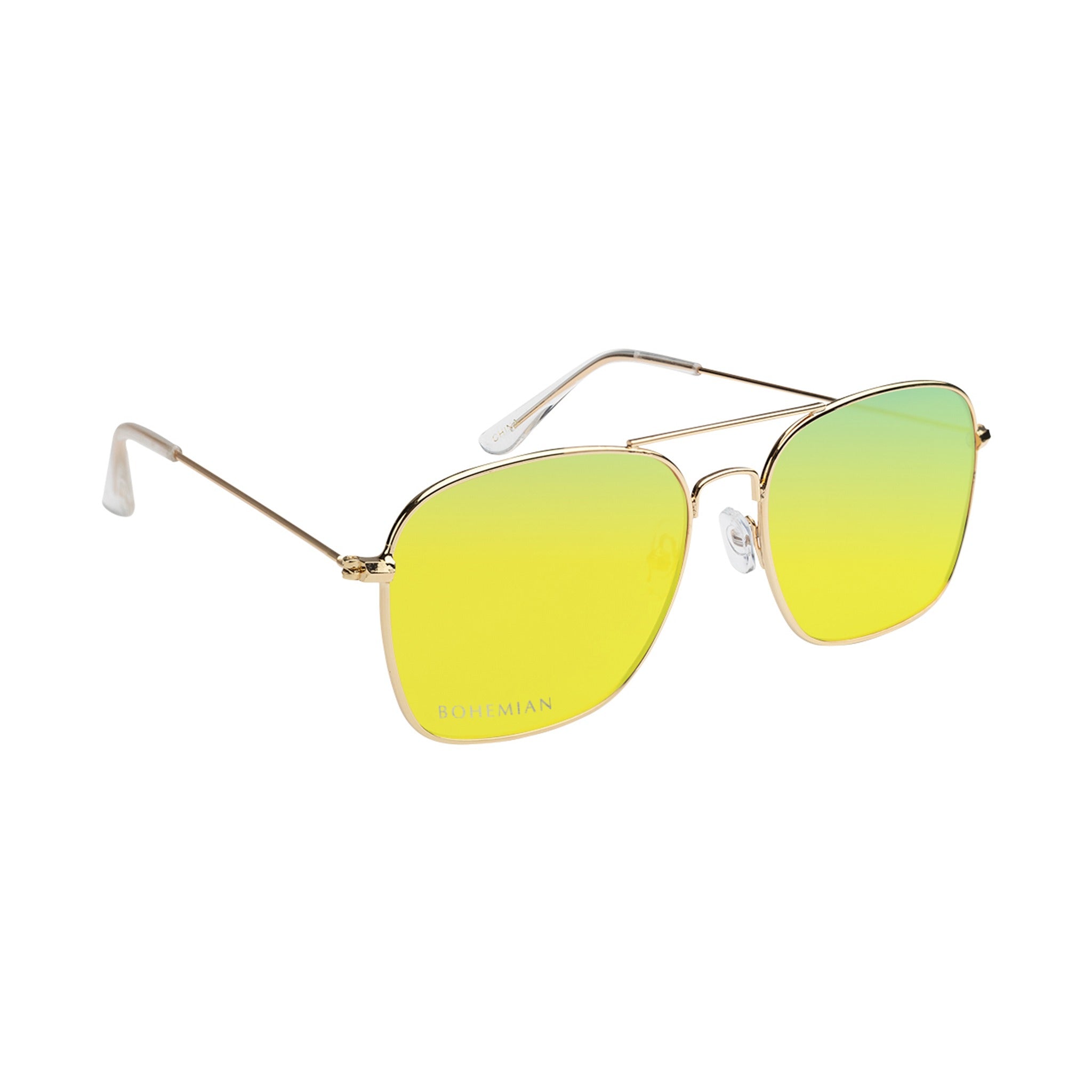 Aviator Sunglasses With Mirrored Lenses (Q691632)