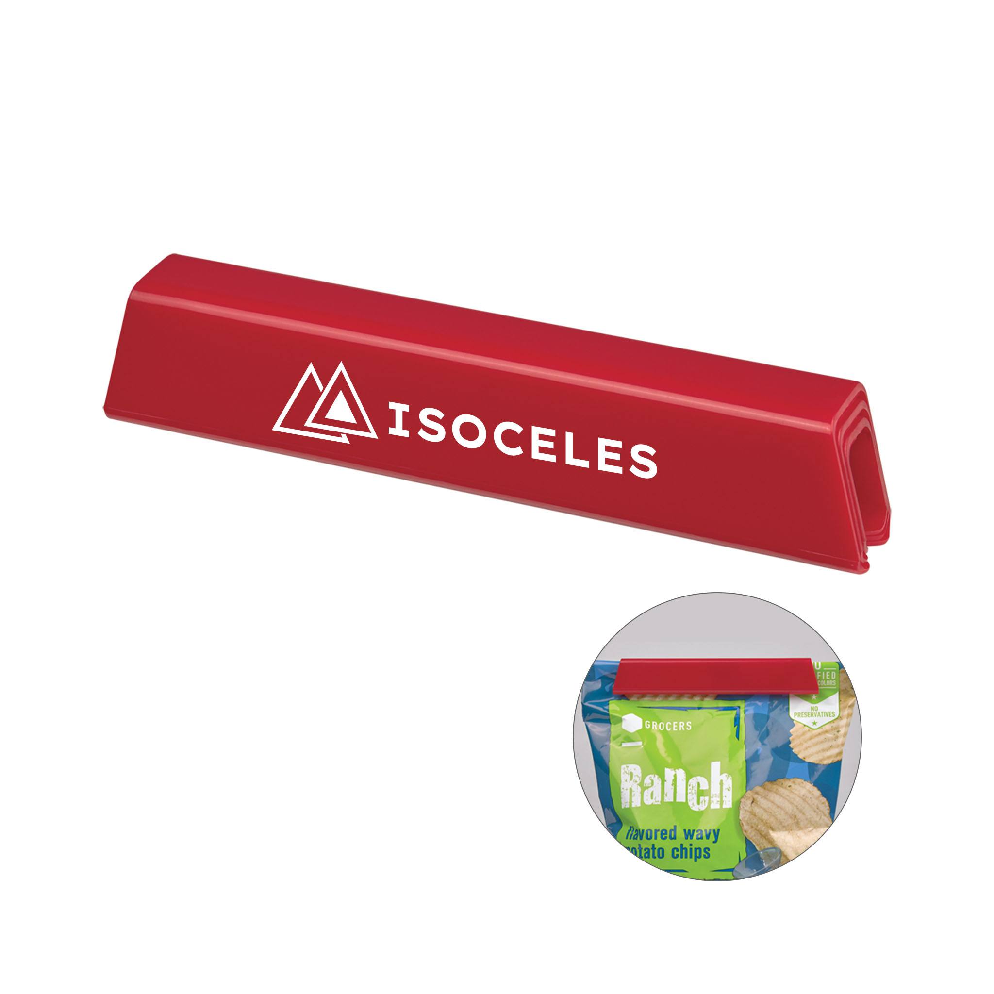 Slip-N-Seal 3-Piece Bag Clip Set  Imprinted with Logo (Q692422)
