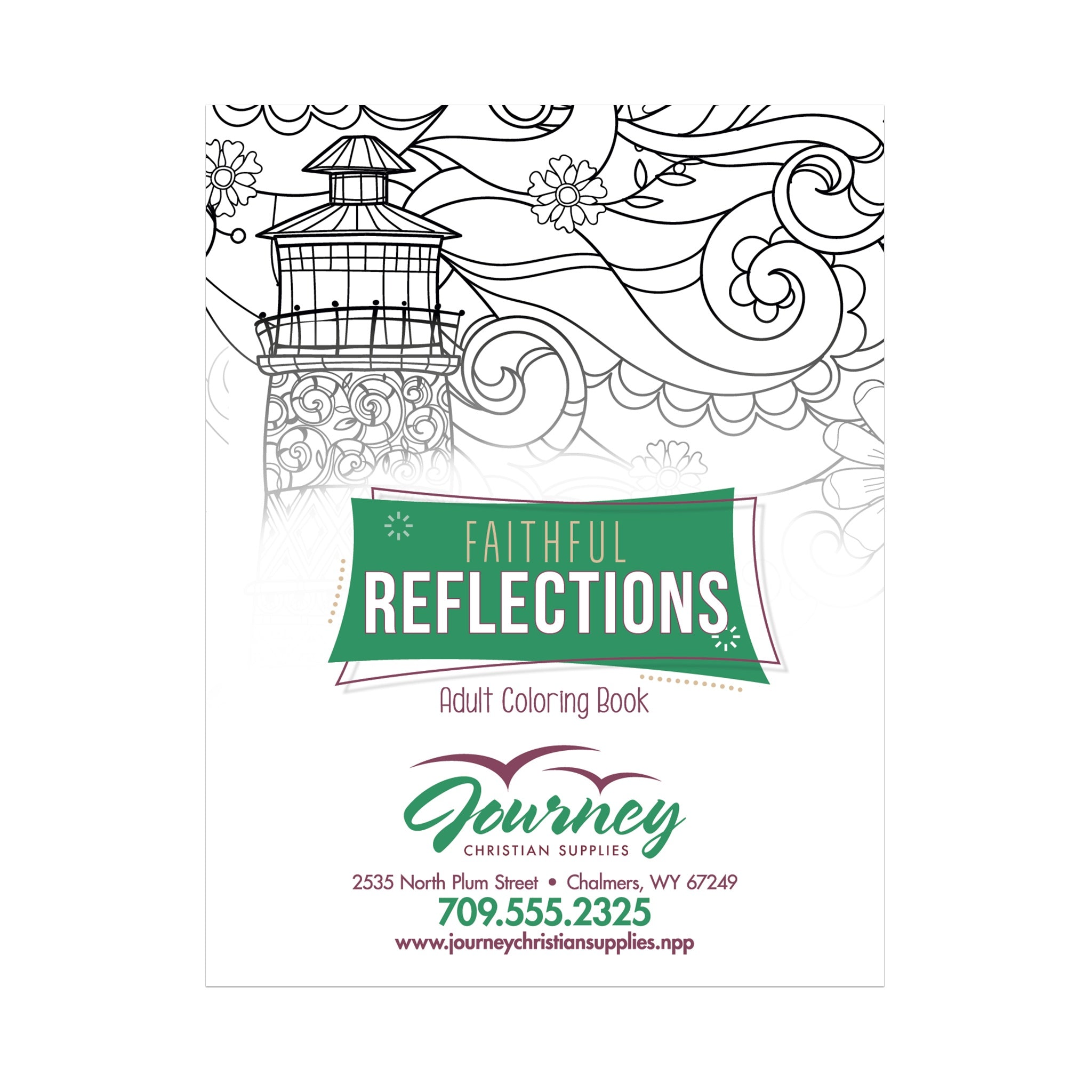 Good Value™ Faithful Reflections Adult Coloring Book (Q692532)