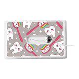 Credit Card Size Dental Floss Dispenser With Mirror And Pouch (Q693611)