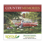 Country Memories Calendar  Imprinted with Logo (Q694722)