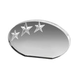 Oval Deep Etch Awards (8") (Q69542)