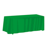 8-ft. Non-Fitted Front Print Only Table Cover (Q698022)