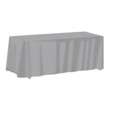 8-ft. Non-Fitted Front Print Only Table Cover (Q698022)