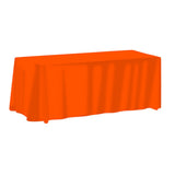 8-ft. Non-Fitted Front Print Only Table Cover (Q698022)