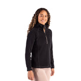 Clique Powder Recycled Fleece Womens Half Zip Hooded Pullover (Q698432)