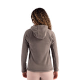 Clique Powder Recycled Fleece Womens Half Zip Hooded Pullover (Q698432)