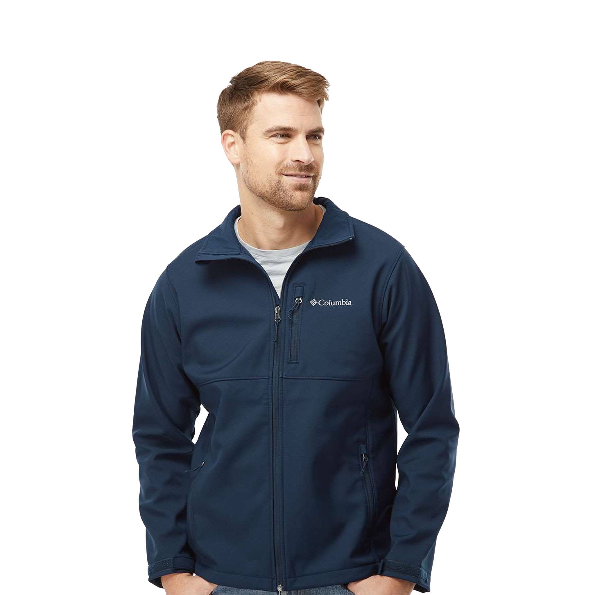 Columbia® Men's Ascender™ Soft Shell Jacket  Imprinted with Logo (Q698622)