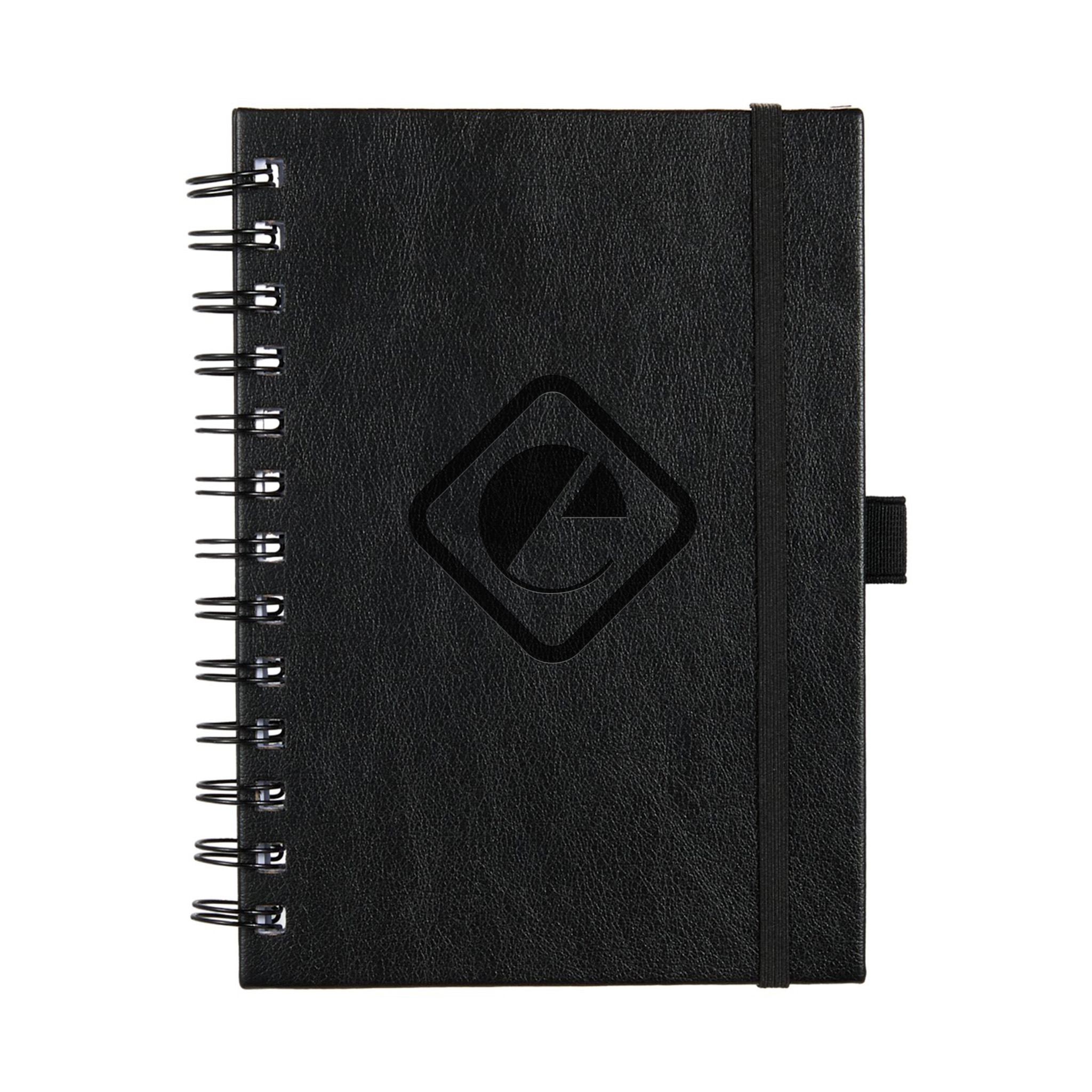 5” x 7” FSC® Recycled Morano Spiral Journal (Q699332)
