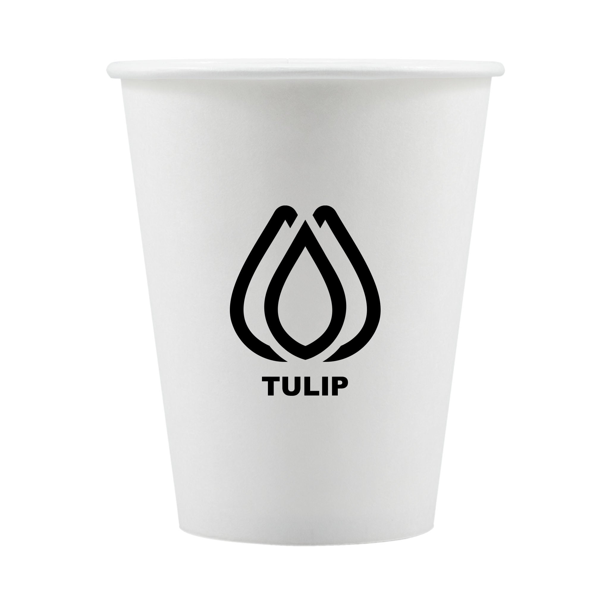 8 Oz. White Digital Paper Cups  Imprinted with Logo (Q702211)