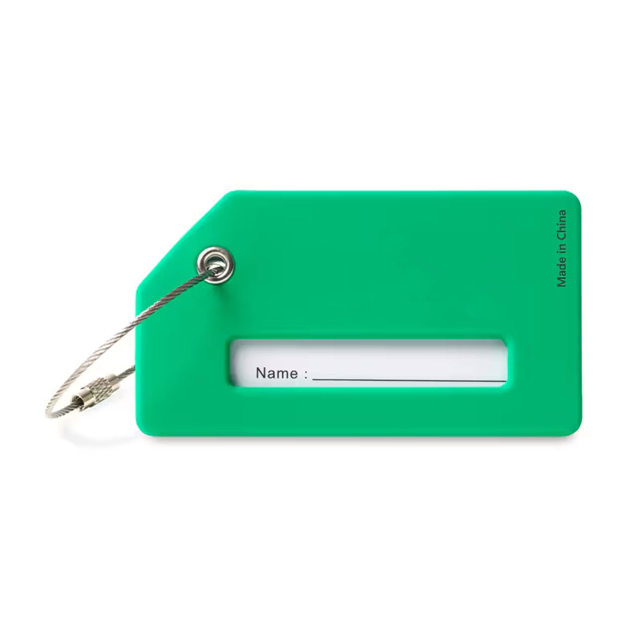 Silicone Luggage Tag - Green (Q703022)