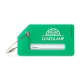 Silicone Luggage Tag - Green  Imprinted with Logo (Q703022)