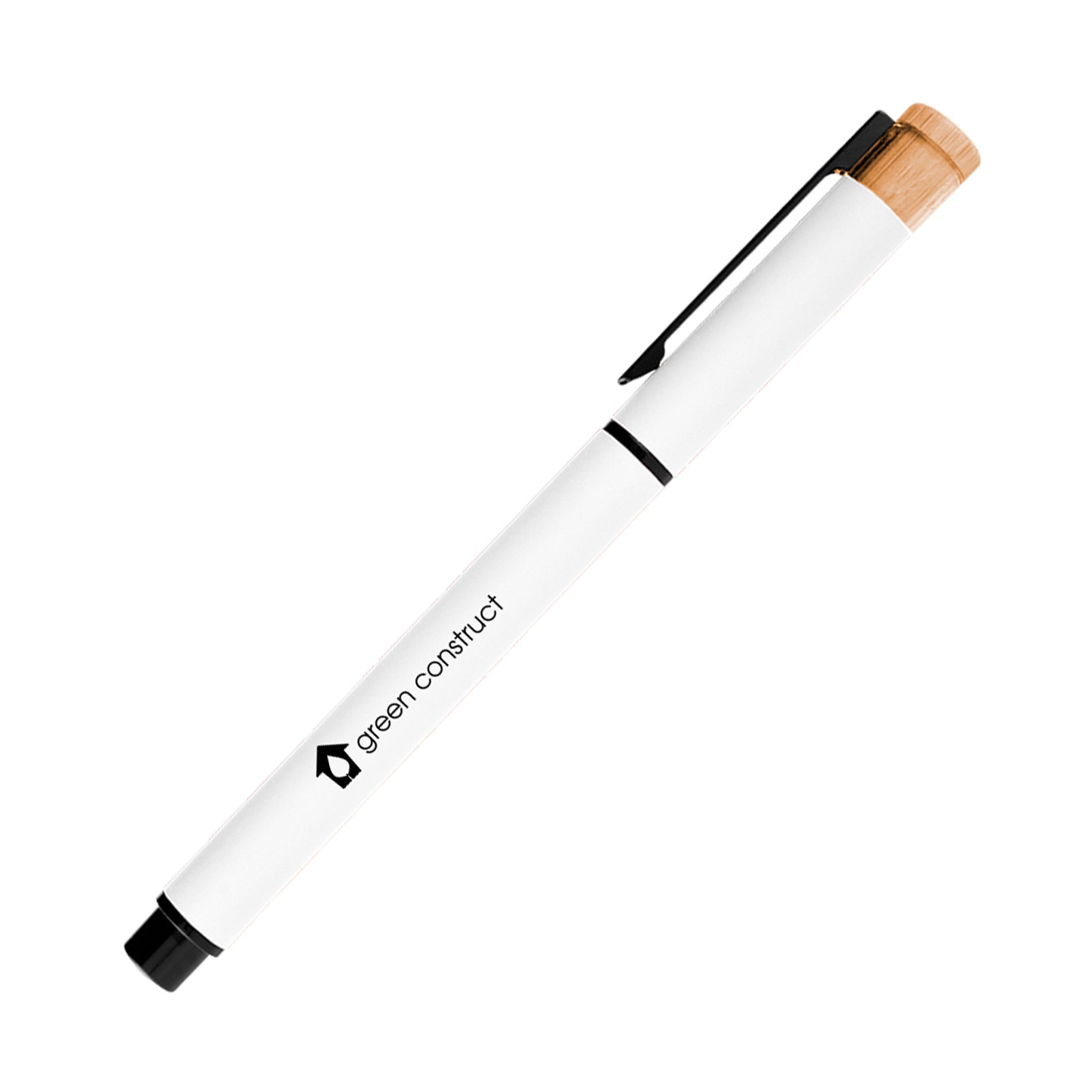 Ronan Recycled Aluminum Gel Pen  Imprinted with Logo (Q703532)