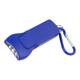 Full Color 4 LED Keyholder Keylite With Carabiner Clip (Q704611)