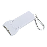 Full Color 4 LED Keyholder Keylite With Carabiner Clip (Q704611)