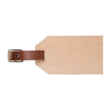 Wood Luggage Tag (Q704922)