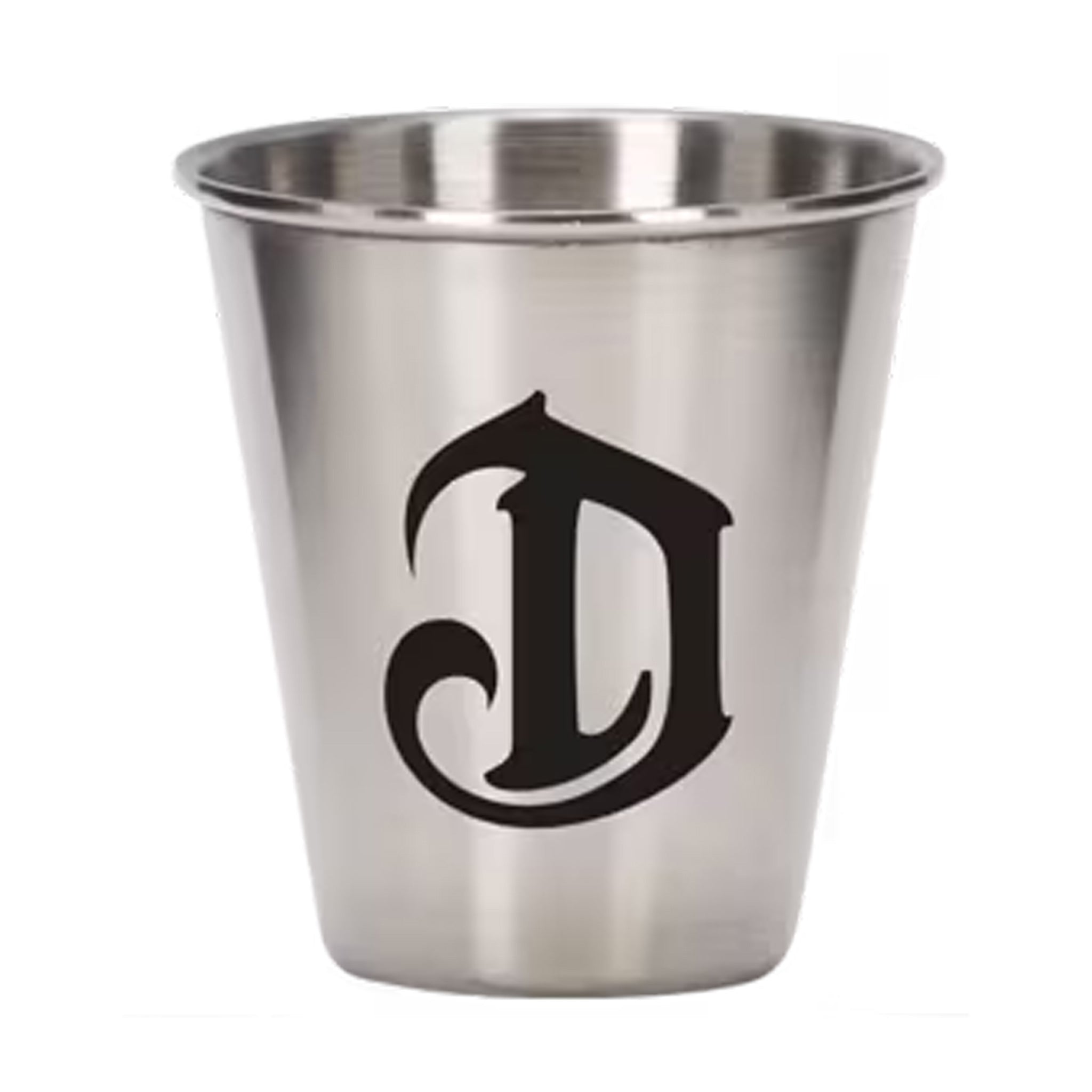 2.5 Oz. Pound One Metal Shot Glass  Imprinted with Logo (Q705022)