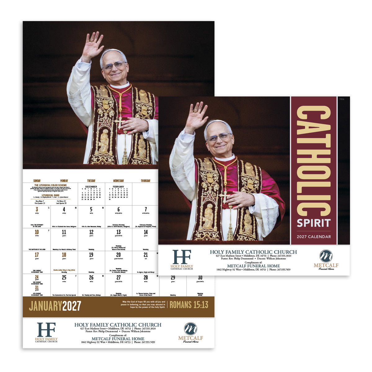 Catholic Spirit Calendar 11 x 19 Inch (Q705722)