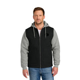 CornerStone® Duck Fleece Full-Zip Hooded Jacket (Q707432)