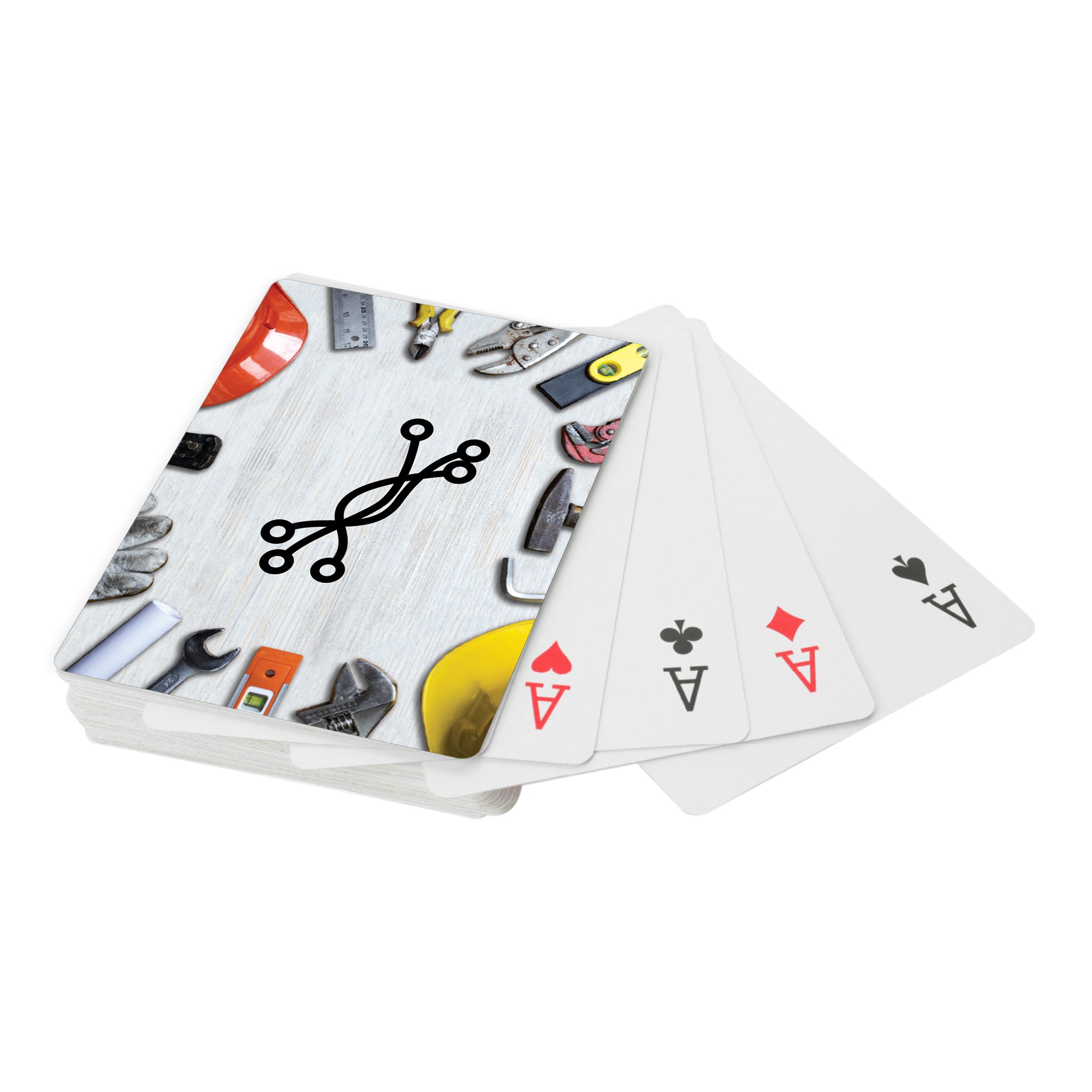 Theme Backs Playing Cards - Tools (Q708911)