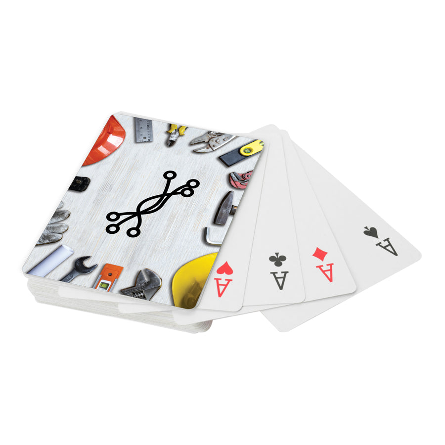 Theme Backs Playing Cards - Tools (Q708911)