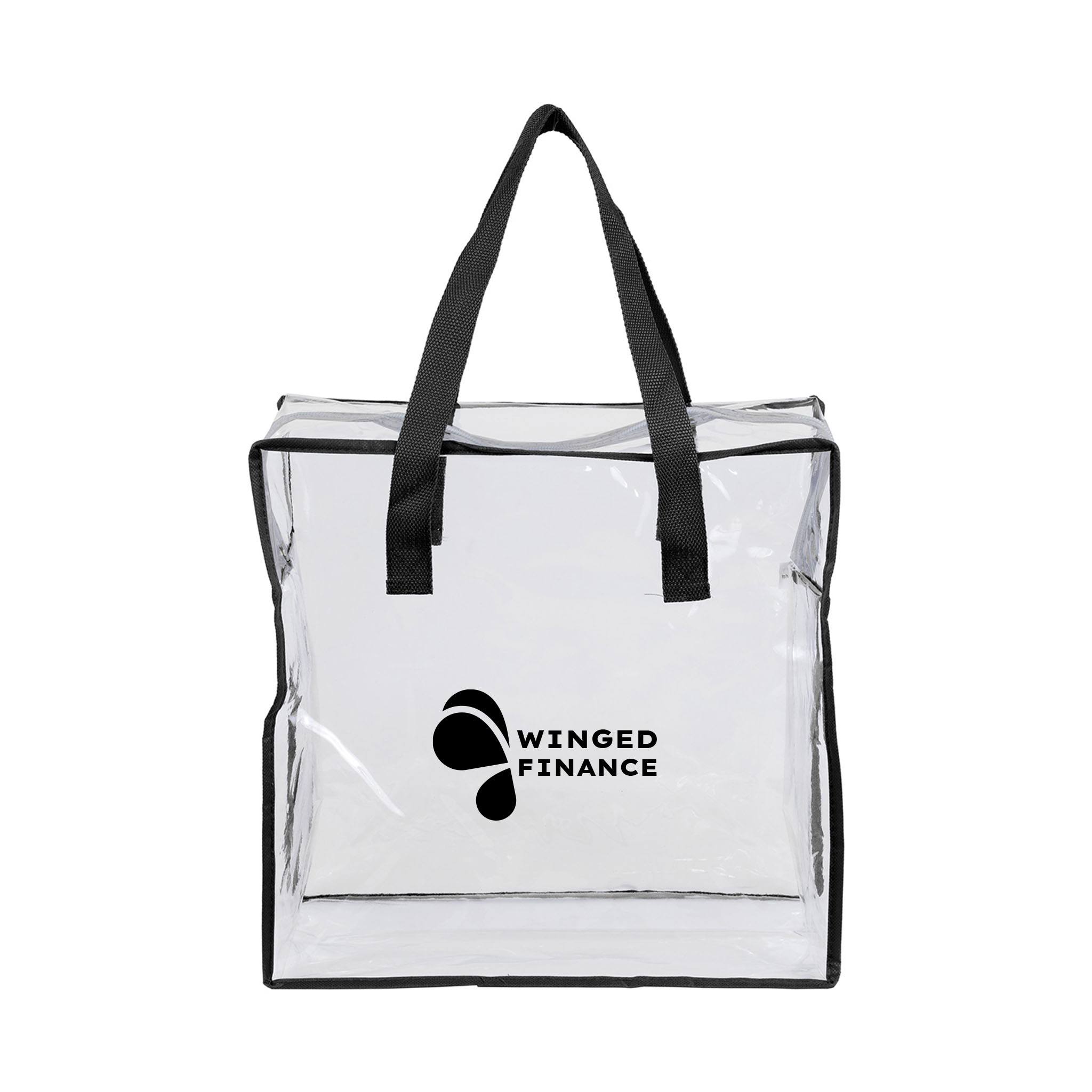Arete Clear Vinyl Stadium Compliant Tote Bag (Q709111)