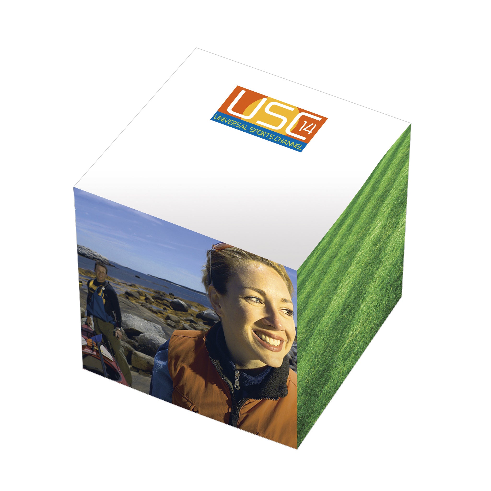 Souvenir® Sticky Note™ 3" x 3" x 3" Adhesive Cube (Q70949)