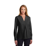 Brooks Brothers® Women's Open-Neck Satin Blouse (Q709722)