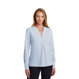 Brooks Brothers® Women's Open-Neck Satin Blouse (Q709722)