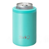 12 Oz. Swig Combo Can And Bottle Cooler - Matte Aqua (Q710522)