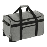 Graphite Recycled Wheeled Duffel (Q711822)