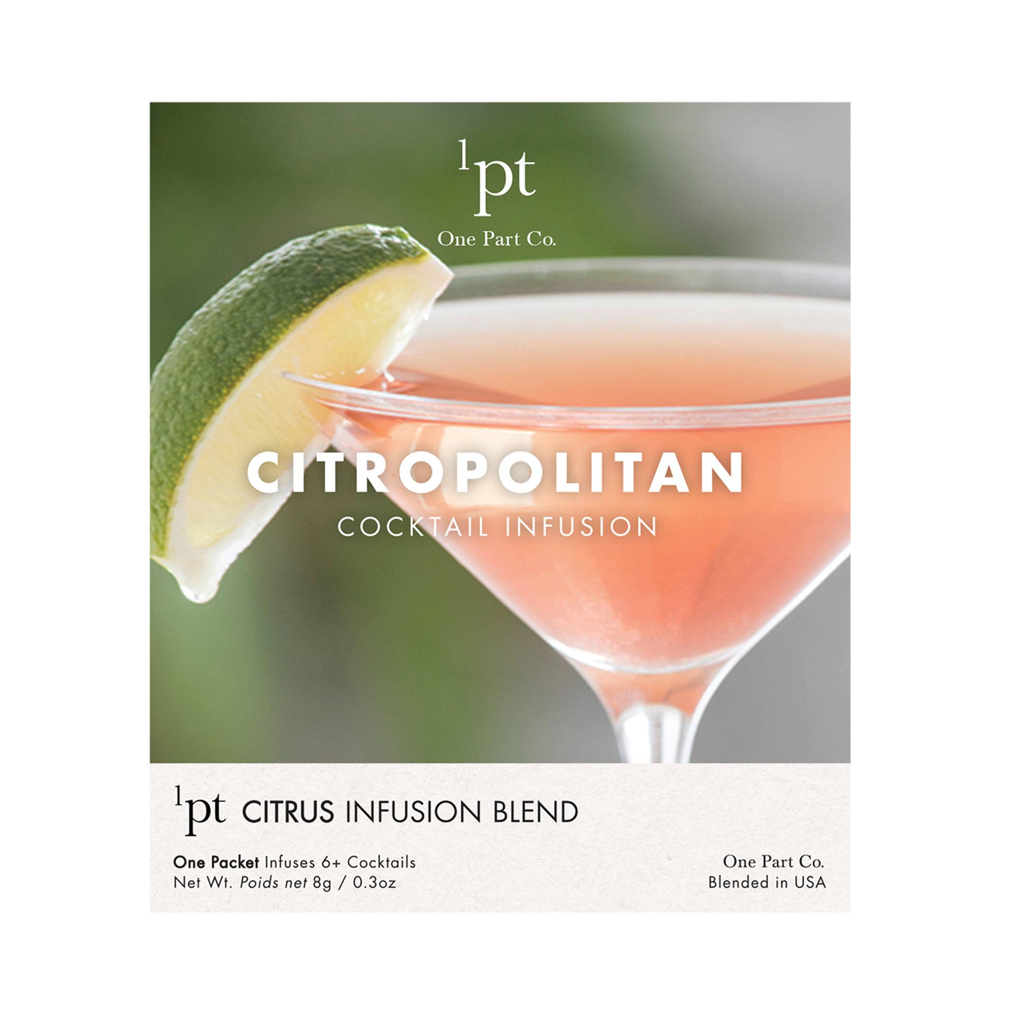 Citropolitan Cocktail Infusion Drink Packet  Imprinted with Logo (Q711922)